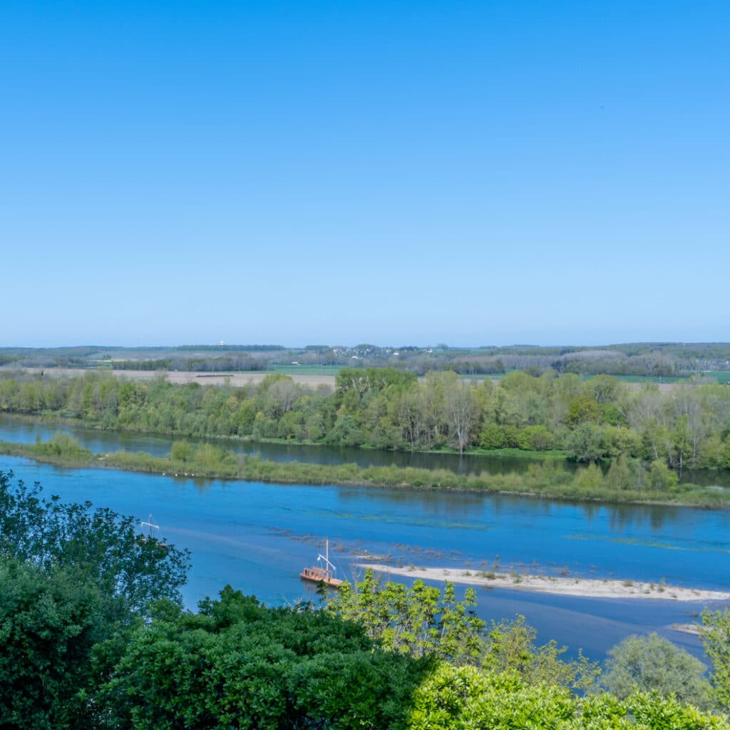 The Loire River, near Chaumont-sur-Loire