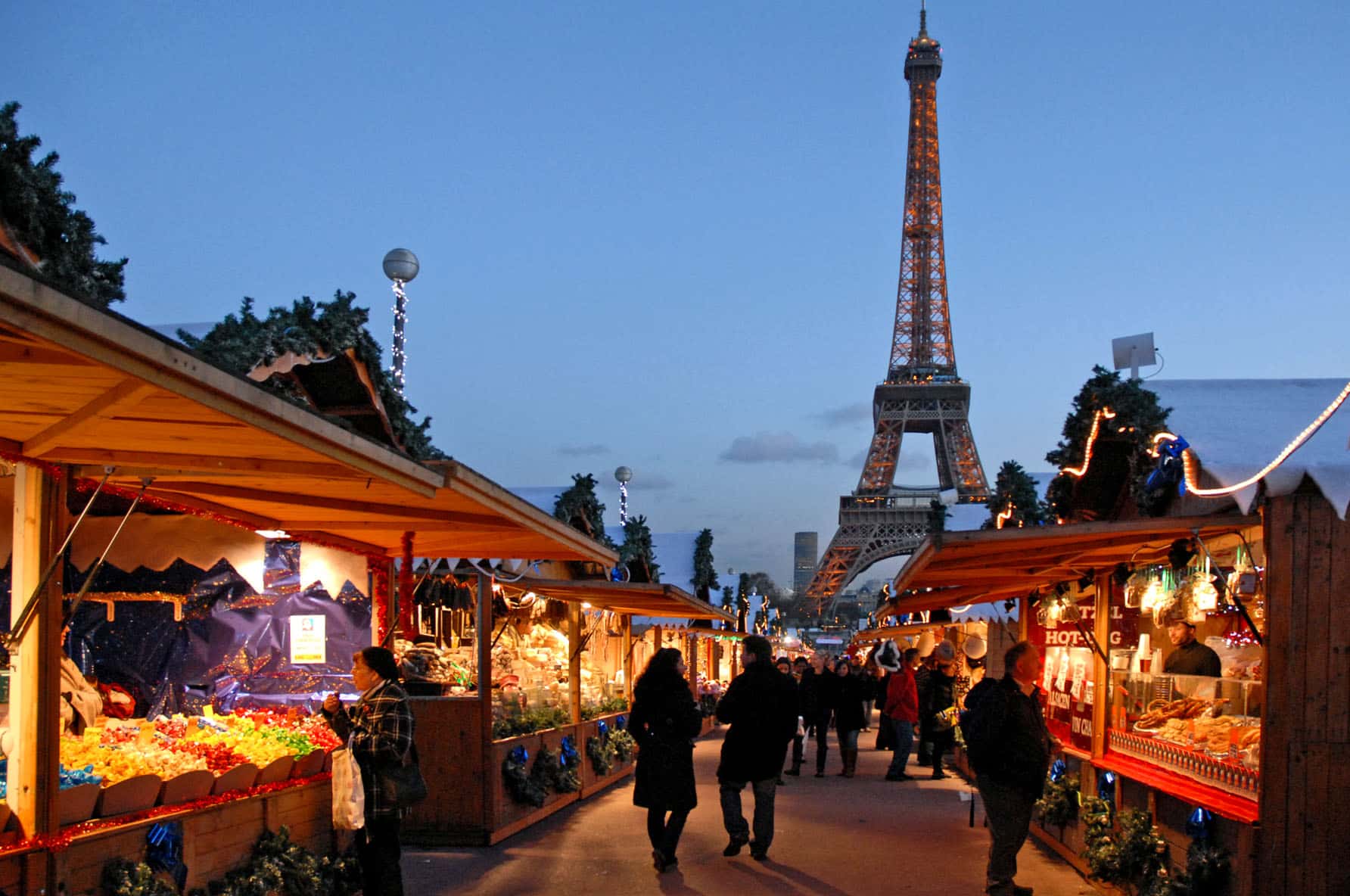 Christmas Market at Trocadéro