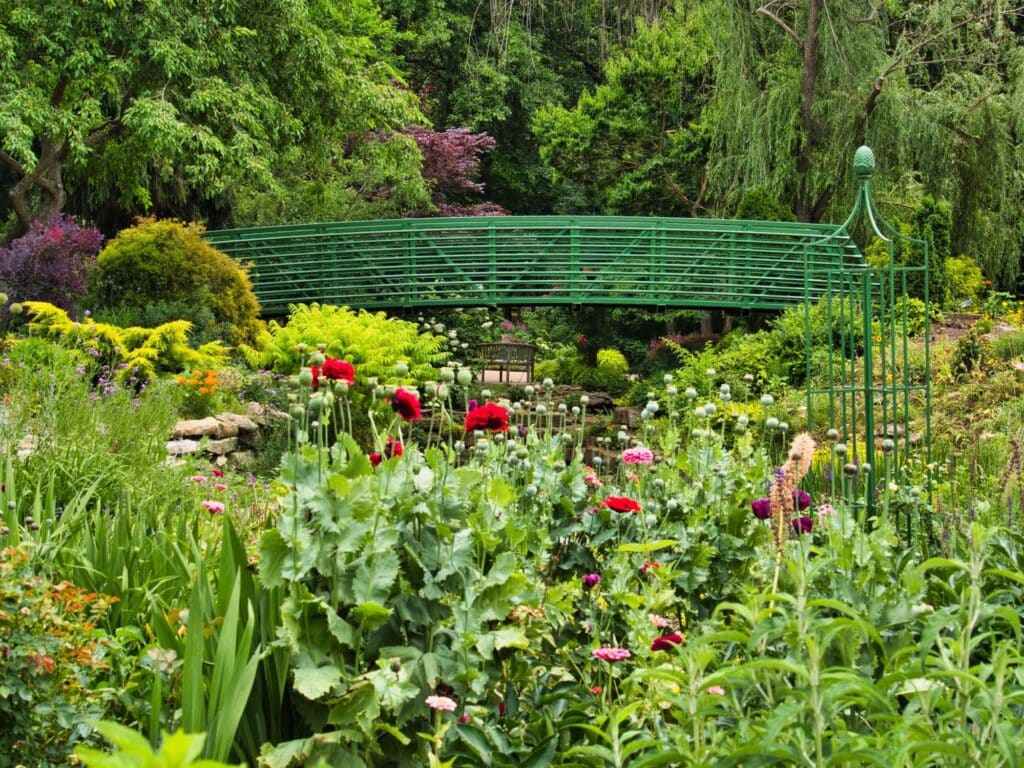 Claude Monet's - French famous Impressionist painter - Gardens in Giverny