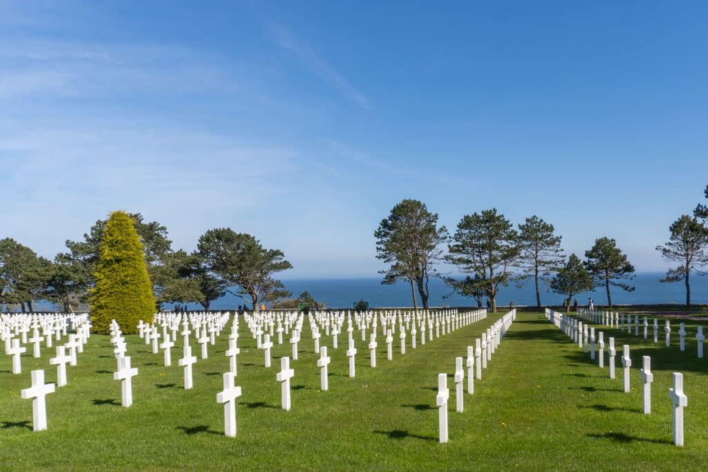 American Cemetery and Memorial in Colleville-sur-Mer, Normandy