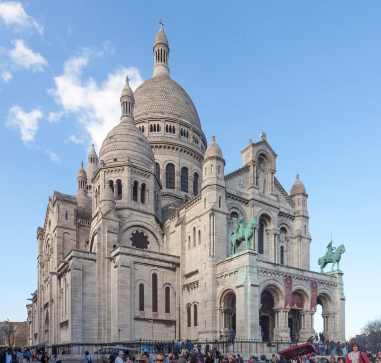 Sacré Coeur Basilica in Montmartre, Paris