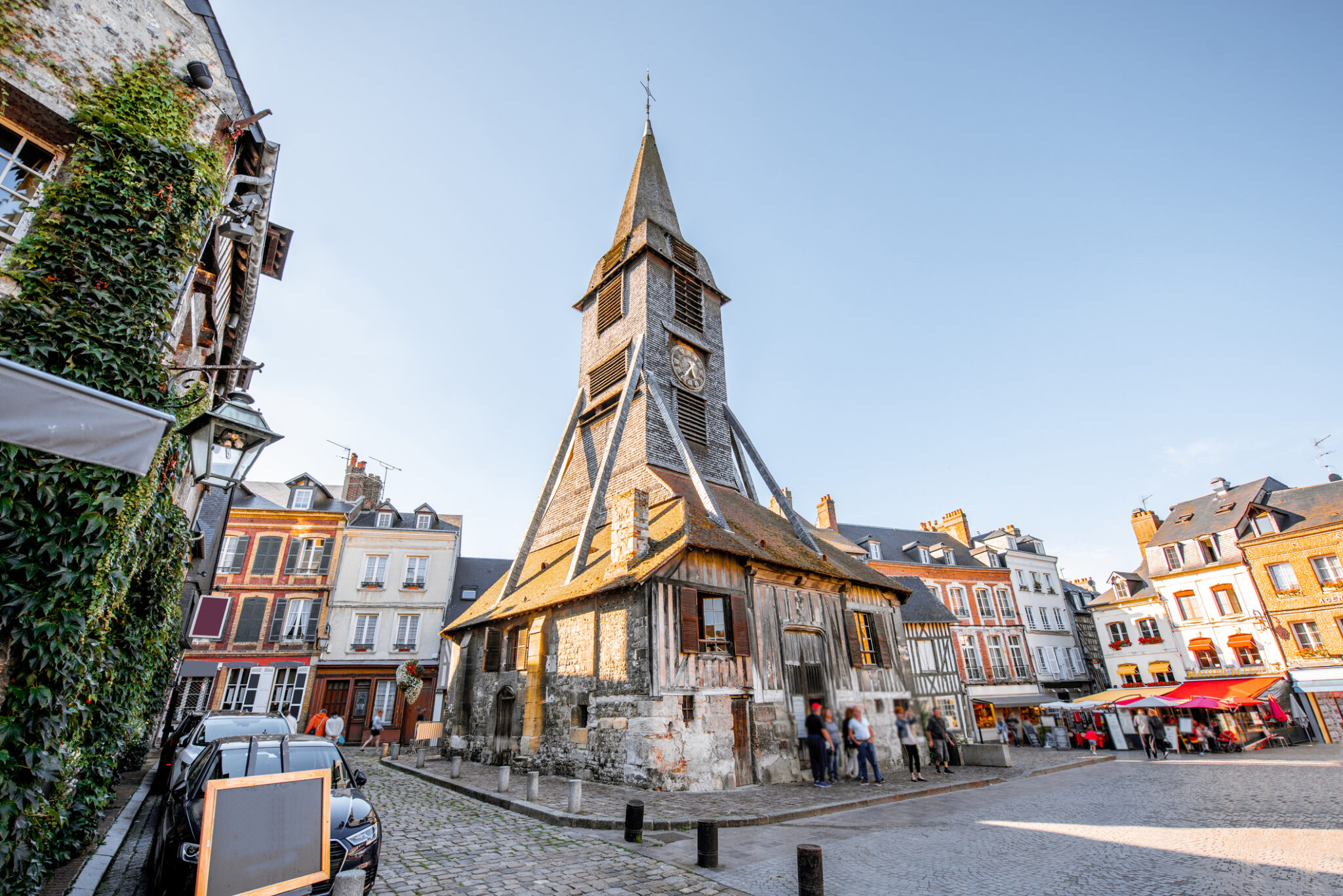Wooden Bell Tower of the Sainte-Catherine Church in Honfleur